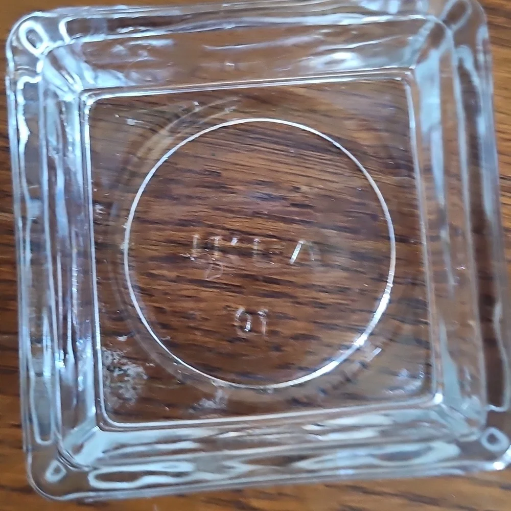 IKEA Glass Tealight Candle Holders